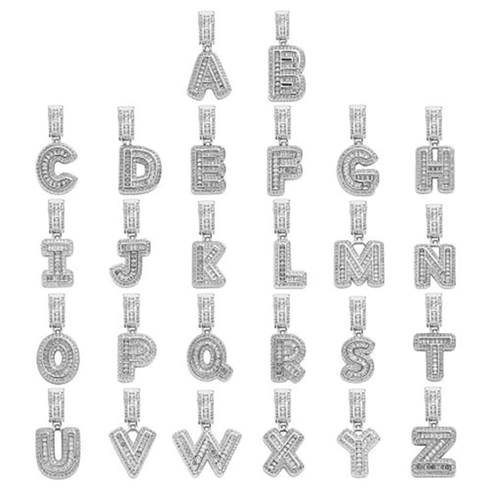 Initial Letter Necklace 18K Gold - Real 18K Gold Plating Carta Inicial