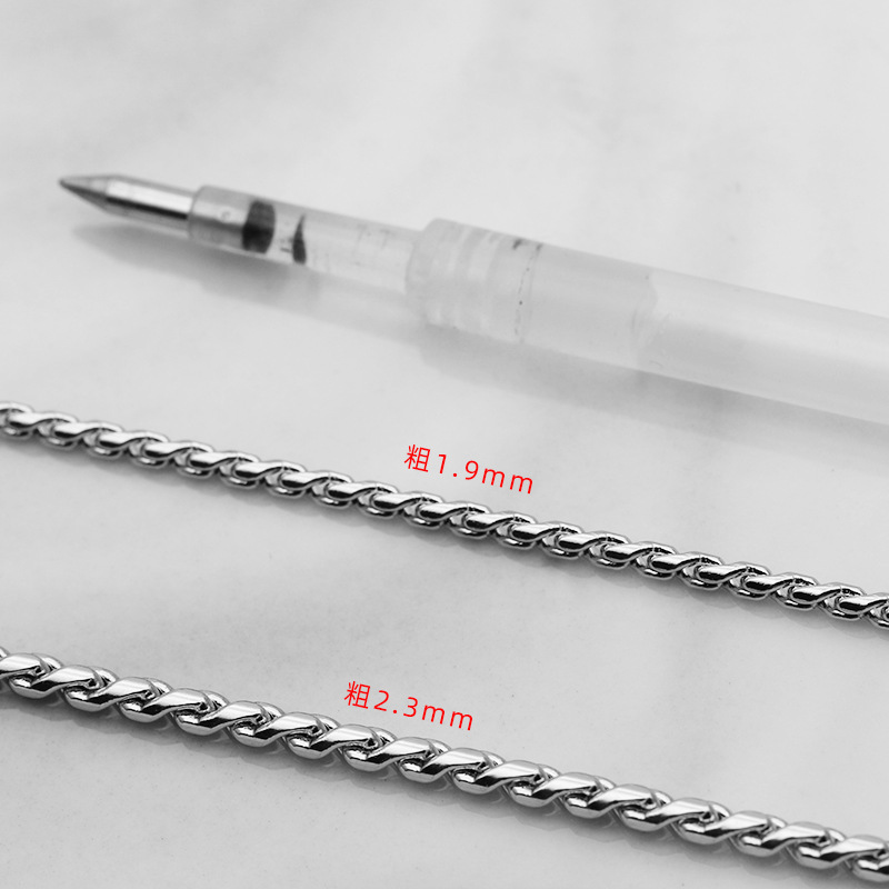 Moda aço inoxidável em forma d - Cuban Link Chain 12Mm avaliação e preço
