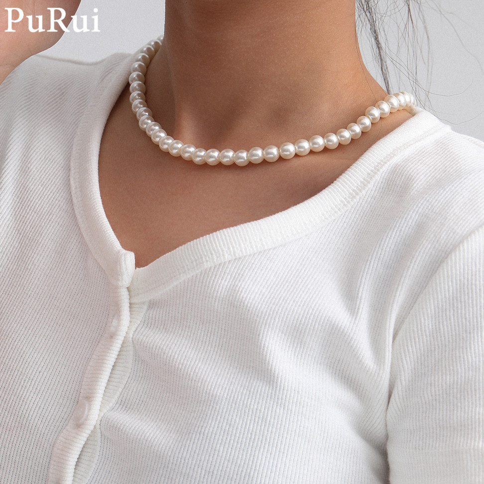 Colar gargantilha de pérolas i - Pearl Choker Necklace Vintage avaliação e preço