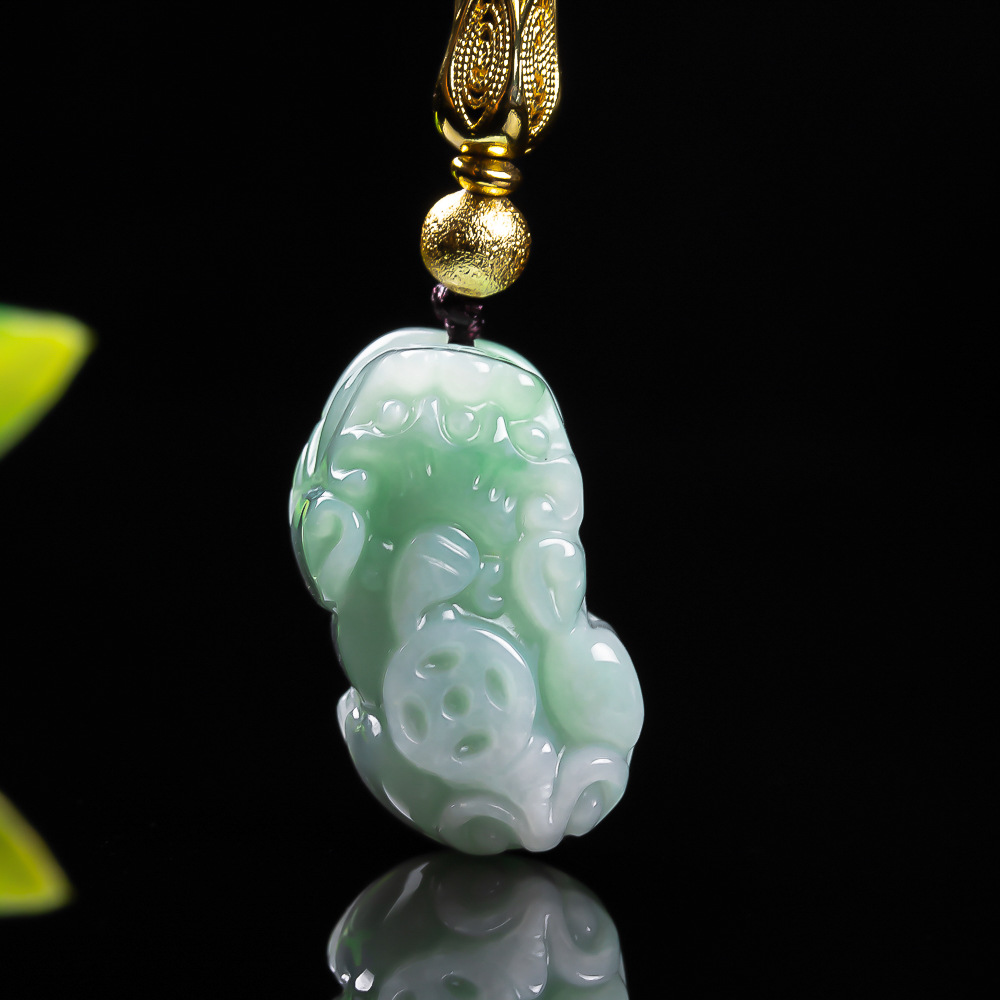 Natural birmanês um esmeralda  - Necklaces avaliação e preço