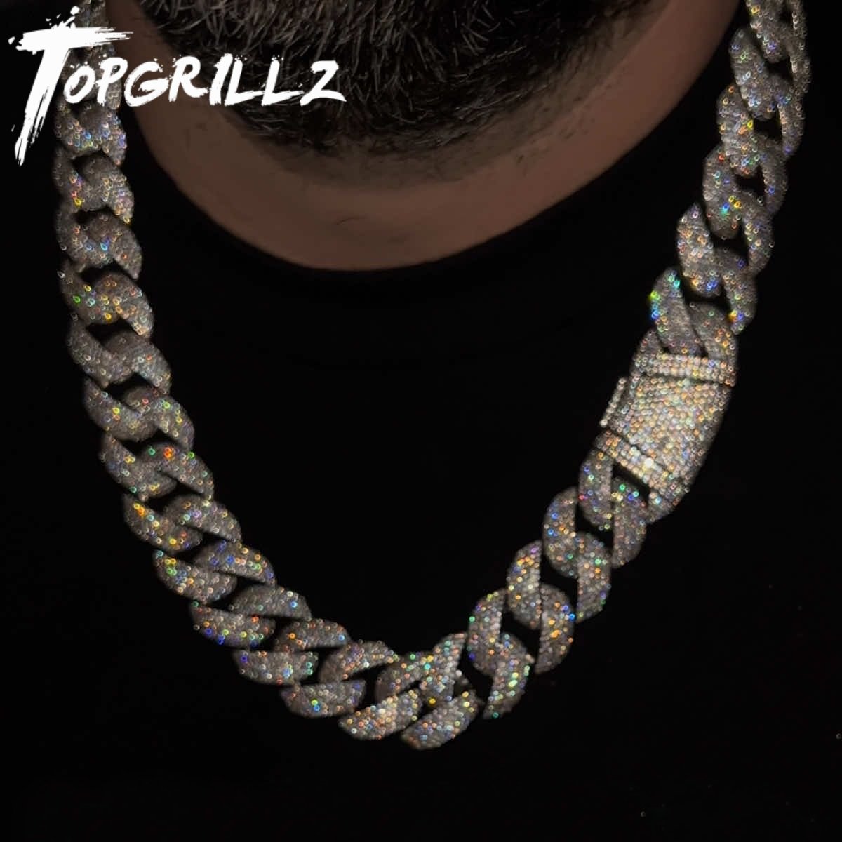 TOPGRILLZ Colar Corrente Cuban - Cuban Link Chain 12Mm avaliação e preço