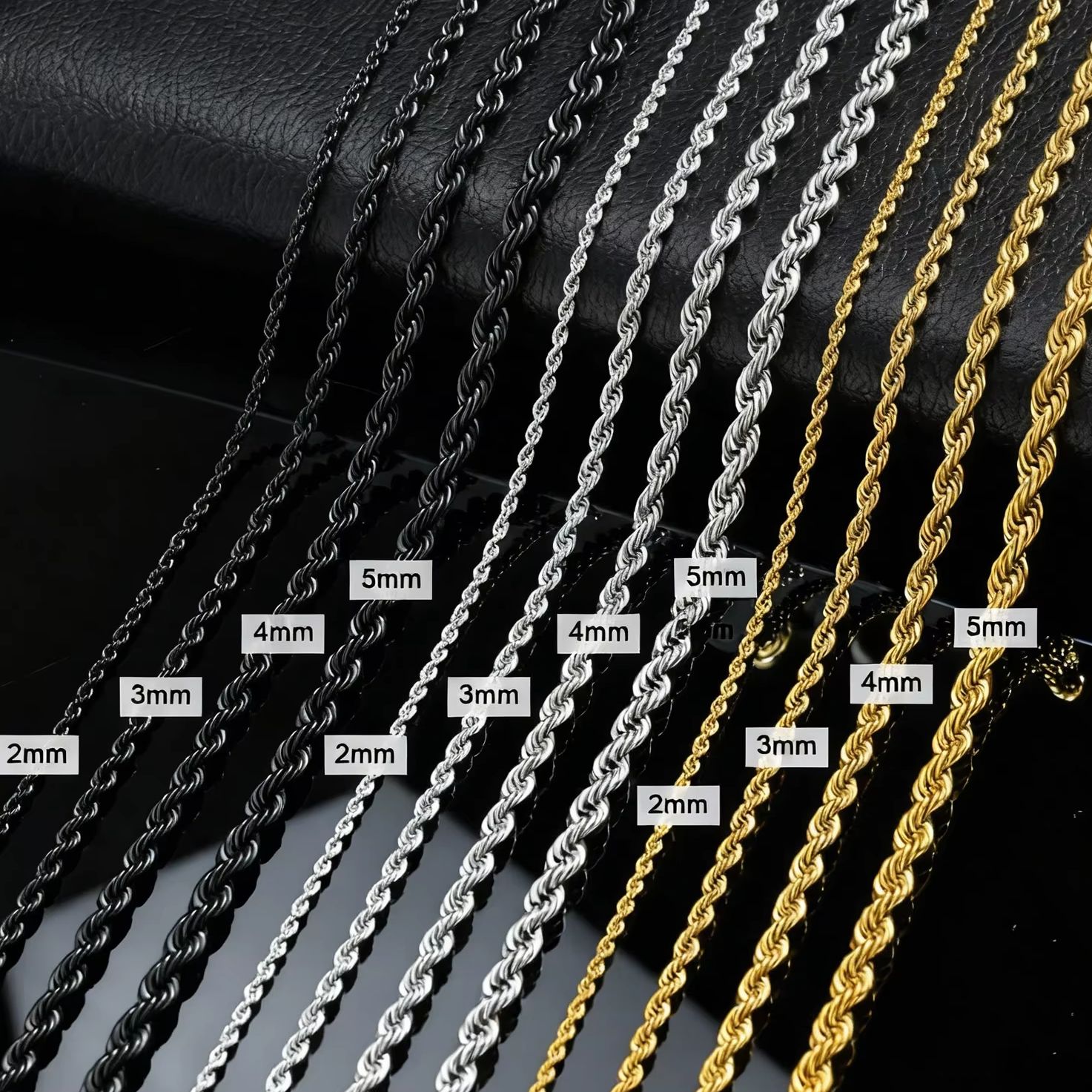 Colar de Corda Vintage Punk pa - Cuban Link Chain 12Mm avaliação e preço