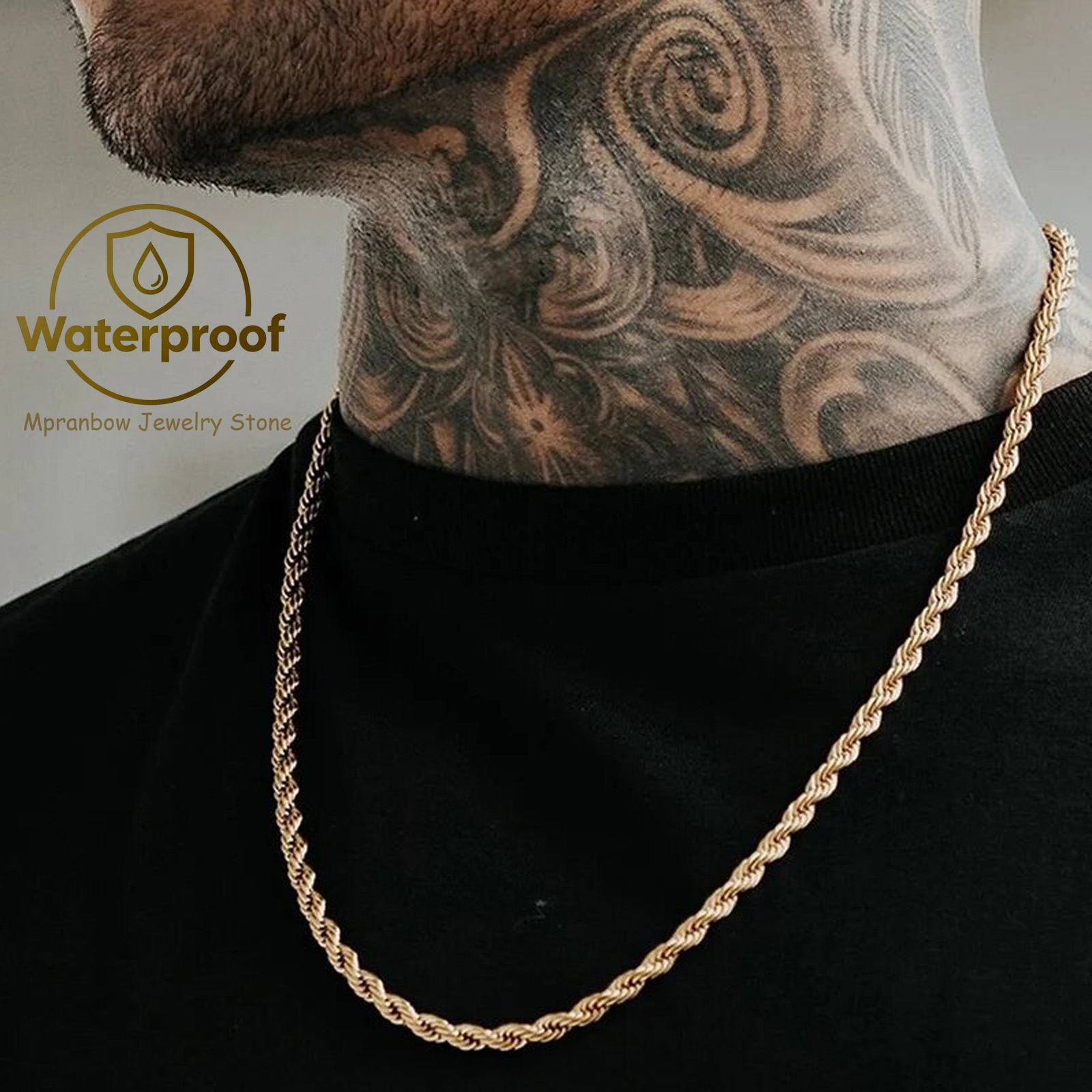 Colar de Corda Vintage Punk pa - Cuban Link Chain 12Mm avaliação e preço
