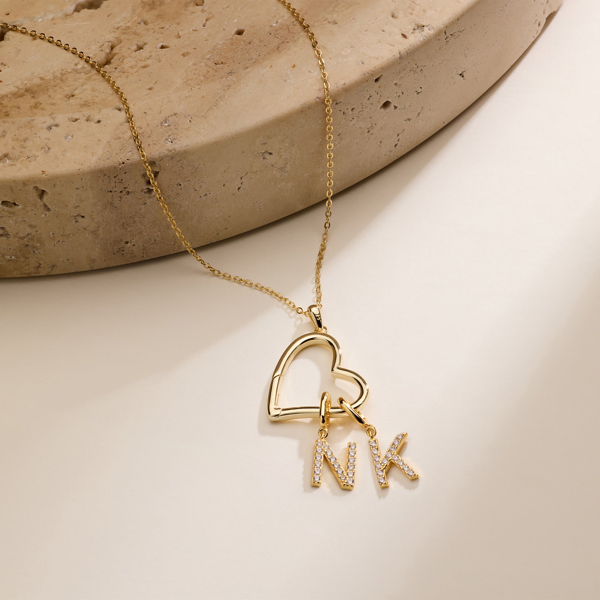 Colar Personalizado com Pingen - Initial Letter Necklace 18K Gold avaliação e preço