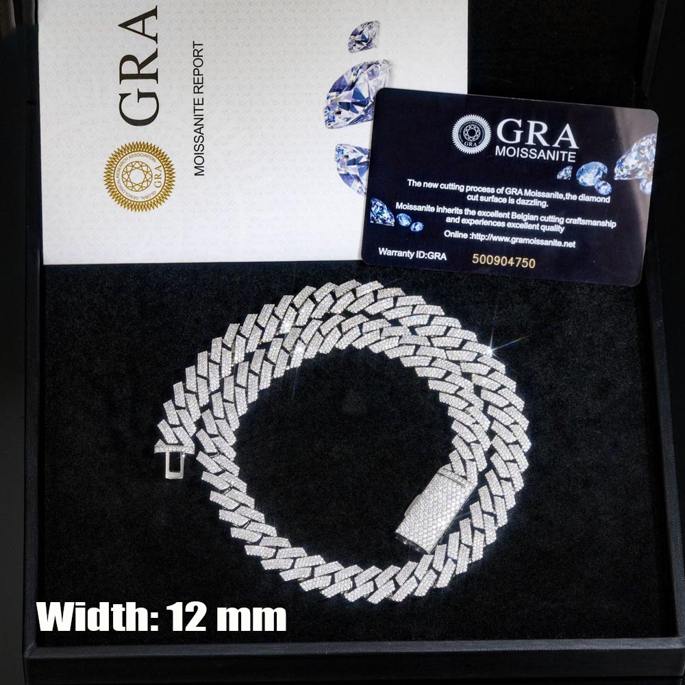 Colar Choker Elo Cubano Cravej - Cuban Link Chain 12Mm avaliação e preço