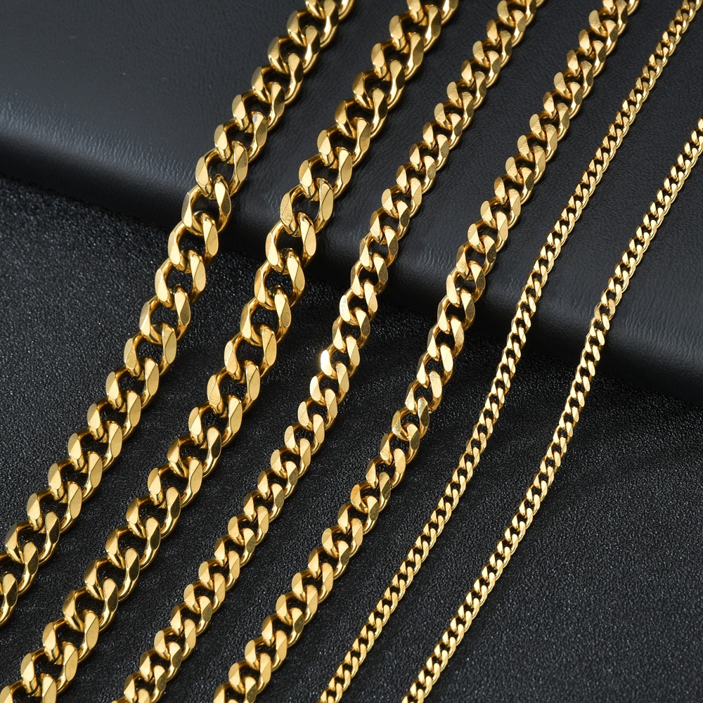 1 peça tamanho 3.6mm/5mm/7mm c - Cuban Link Chain 12Mm avaliação e preço
