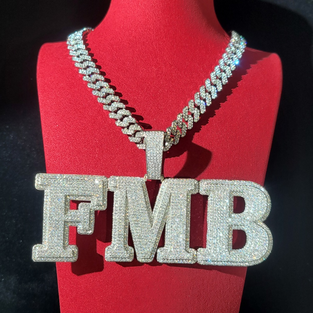 Pingente Personalizado com Let - Cuban Link Chain 12Mm avaliação e preço