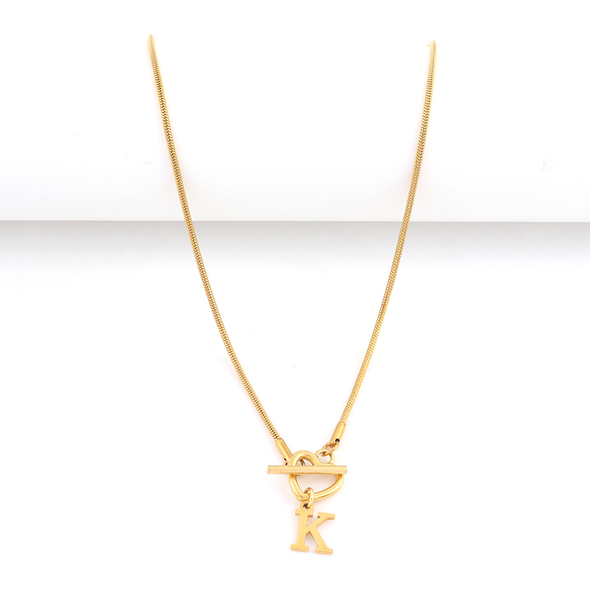 Colar com Pingente de Coração  - Initial Letter Necklace 18K Gold avaliação e preço