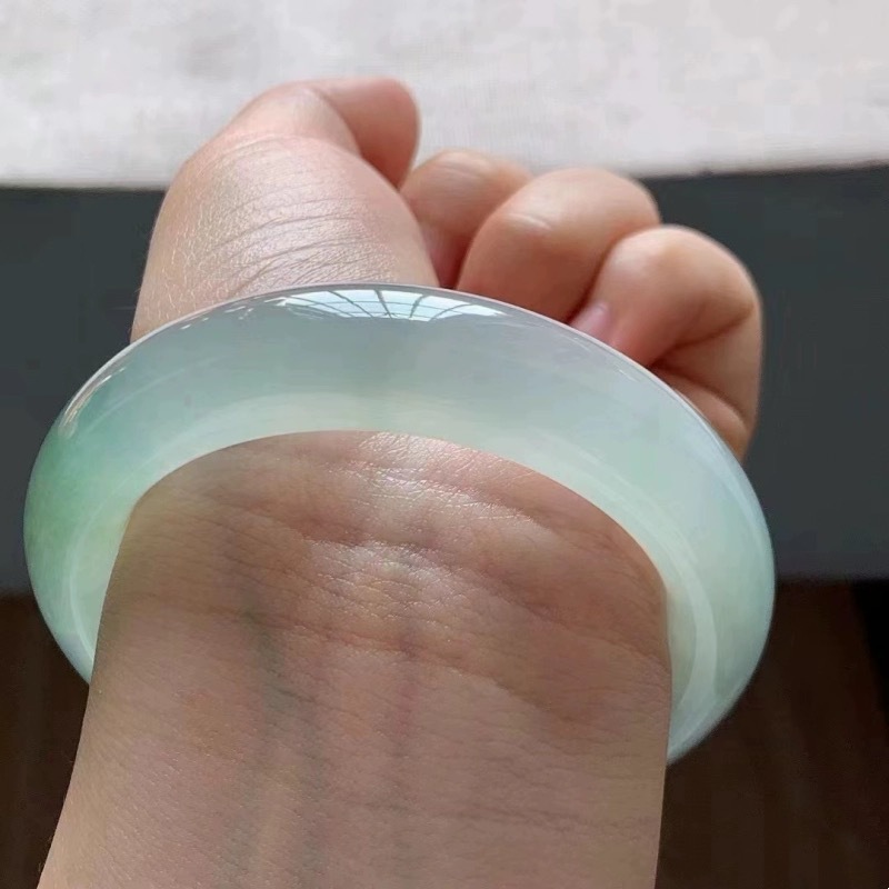 Pulseira de jadeite translúcid - Bracelets avaliação e preço