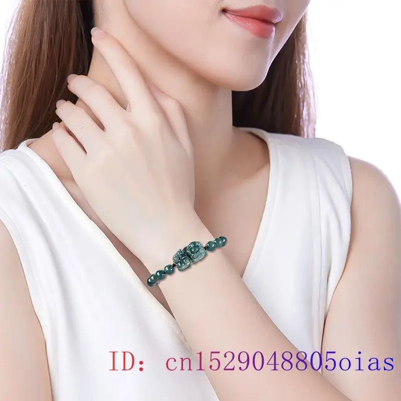 Birmanês Jade Pixiu Pulseiras  - Bracelets avaliação e preço